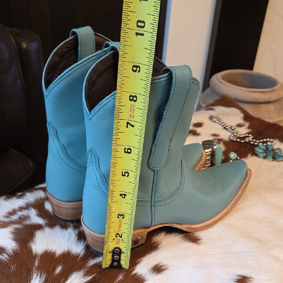 Turquoise Ankle Booties 😍 - Picture 8 of 10